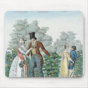 Promenade at Fontenay-aux-Roses Mouse Mat