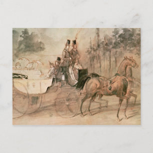 Promenade au Bois Postcard