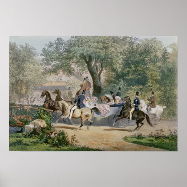 Promenade au Bois Poster (Front)
