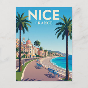 Promenade des Anglais France Postcard