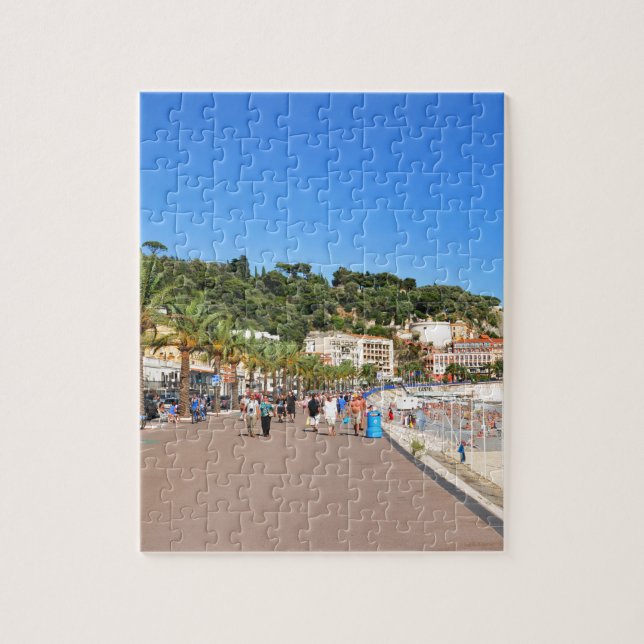 Promenade des Anglais Jigsaw Puzzle (Vertical)
