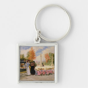 Promenade des Enfants Key Ring