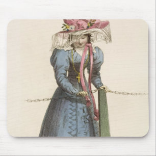 Promenade Dress, fashion plate from Ackermann's Re Mouse Mat