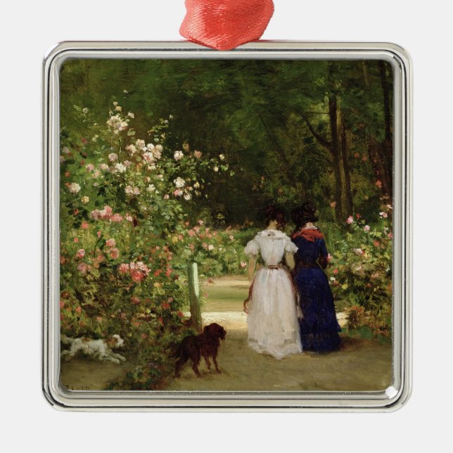 Promenade Metal Tree Decoration (Front)