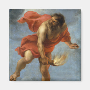 Prometheus Carrying Fire Magnet