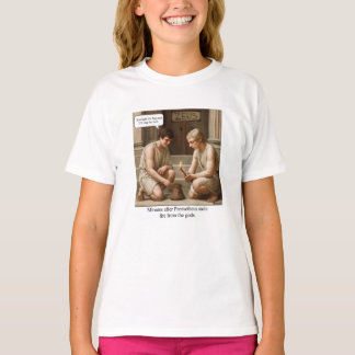 Prometheus stole fire from the gods. T-Shirt