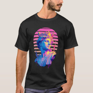 Prometheus Vaporwave Aesthetic Greek God Retrowave T-Shirt