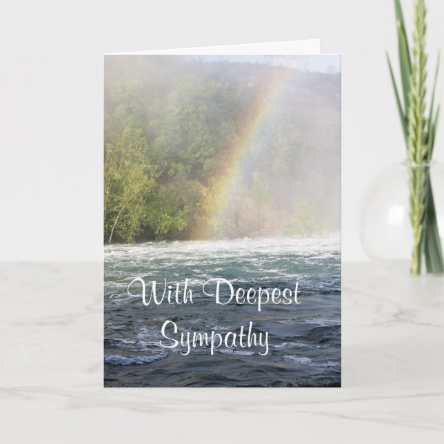 Promise below the Dam-customize any occasion Card (Front)