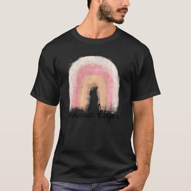 Promise Keeper Genesis 913 Rainbow God's Promise C T-Shirt (Front)