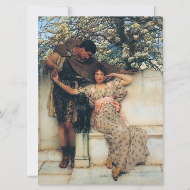 Promise of Spring (Boyfriend and Girlfriend) Card (Front)