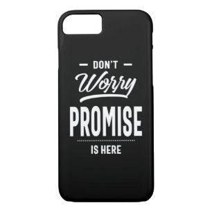 Promise Personalised Name Birthday Gift iPhone 8/7 Case