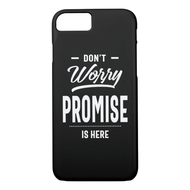 Promise Personalised Name Birthday Gift Case-Mate iPhone Case (Back)