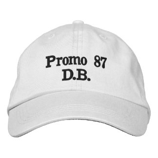 Promo 87 DB Embroidered Hat