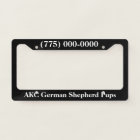 Promo License Plate Frame