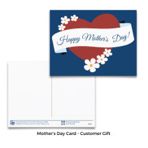 Promo Red Heart Happy Mother's Day