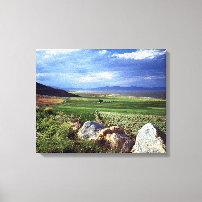 Promontory Peninsula Canvas Print (Front)