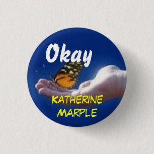 Promote Katherine Marple 3 Cm Round Badge