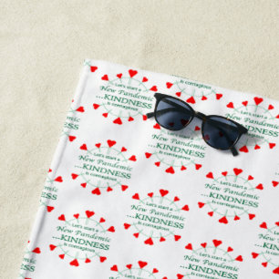 Promote Kindness Beach Towel