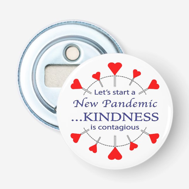 Promote Kindness Bottle Opener (Front)
