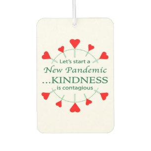 Promote Kindness Car Air Freshener