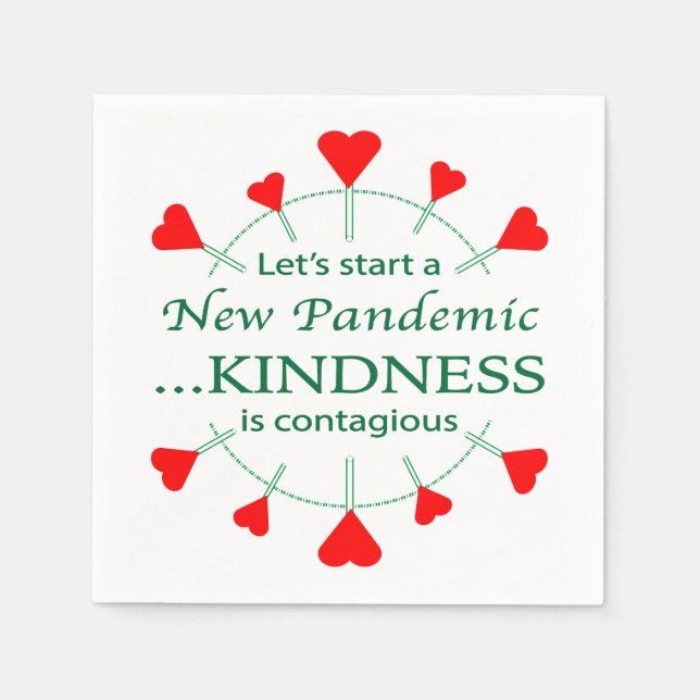 Promote Kindness Napkin (Front)