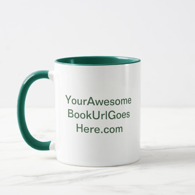 Promote Your Book Classic Tea or Coffee Mug (Left)
