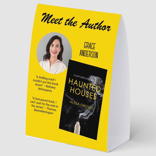 Promote Your Book Custom Author (Front)