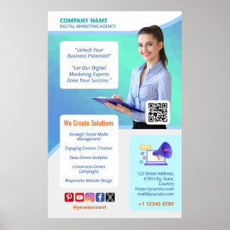 Promote Your Digital Marketing Agency Business  Poster