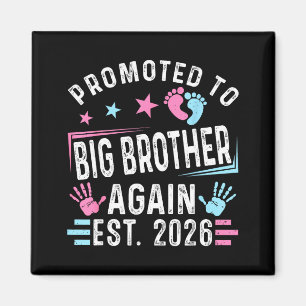 Promoted Big Brother Again Est Illustration Magnet