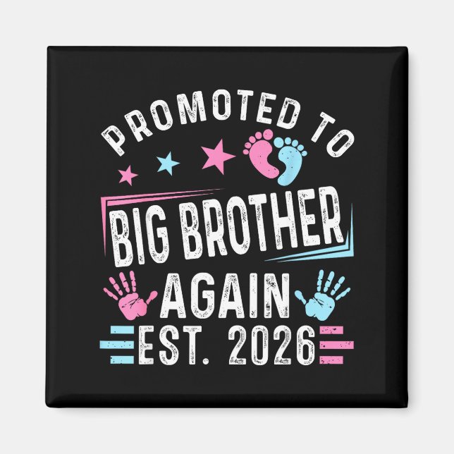 Promoted Big Brother Again Est Illustration Magnet (Front)