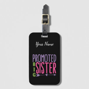 Promoted Big Sister - Big Sister Reveal Luggage Tag