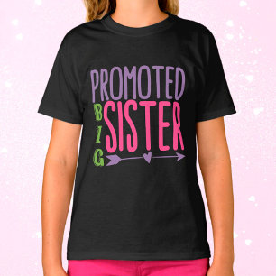 Promoted Big Sister - Big Sister Reveal T-Shirt