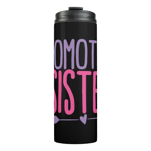 Promoted Big Sister - Big Sister Reveal Thermal Tumbler (Front)