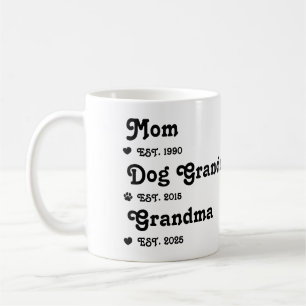 Promoted From Dog Grandparents To Human Grandma Coffee Mug