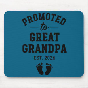 Promoted Great Grandpa Est 2026 Artwork Mouse Mat