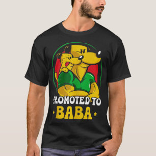 Promoted o Baba Persian Arabic Dad Father Daddy Pa T-Shirt