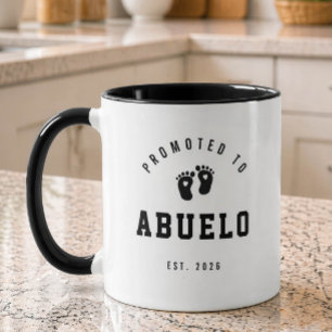Promoted to Abuelo New Grandpa Mug
