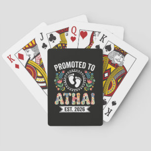 Promoted to Athai 2026 First Time Aunt Playing Cards