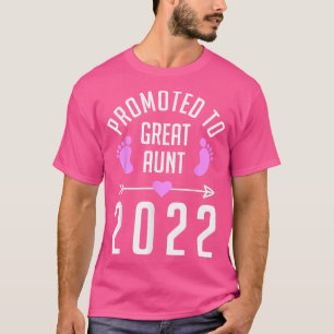 Promoted To Aunt 2022 Pregnancy Announcement New A T-Shirt