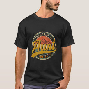 Promoted To Aunt 2024 Soon To Be First Time New Mo T-Shirt