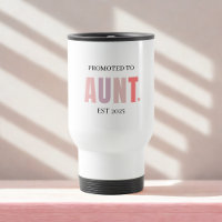 Promoted to Aunt EST 2025 | New Aunt Gift