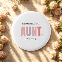 Promoted to Aunt EST Year Gift