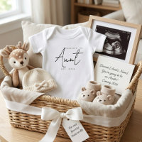 Promoted To Aunt Sweet EST Year Announcement
