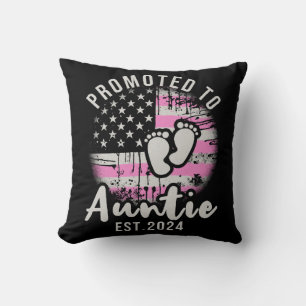 Promoted to Auntie 2024 Cushion