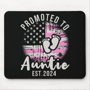 Promoted to Auntie 2024 Mouse Mat