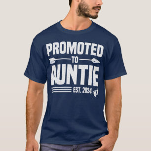 Promoted to Auntie 2024 Soon to Be Auntie Ba frien T-Shirt