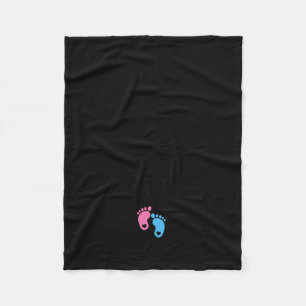 Promoted To Auntie 2025 New Aunty First Time Aunt Fleece Blanket