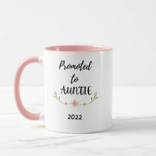 PROMOTED TO AUNTIE COFFEE MUG
