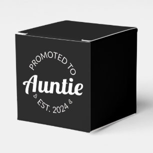 Promoted To Auntie Est. 2024 I Favour Box