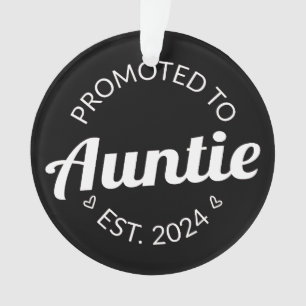 Promoted To Auntie Est. 2024 I Ornament